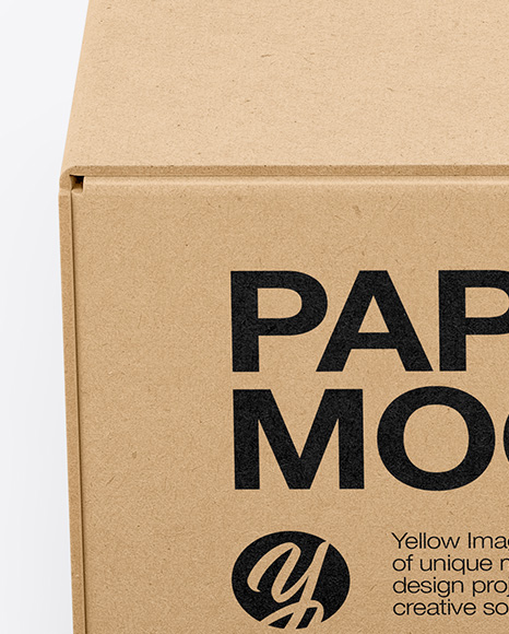 Kraft Box Mockup