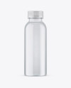 Clear PET Water Bottle Mockup