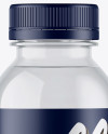 Clear PET Water Bottle Mockup