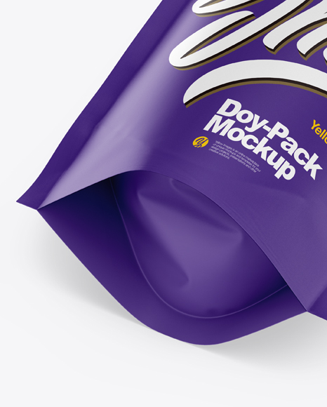 Matte Doy-Pack Mockup