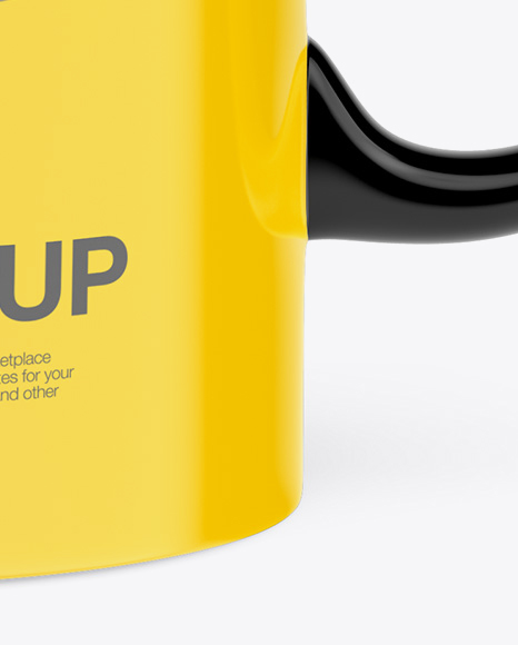 Glossy Mug Mockup