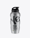 Metallic Sport Bottle Mockup Metallic Sport Bottle Mockup