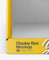 Glossy Display Box Mockup