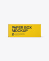 Paper Box Mockup