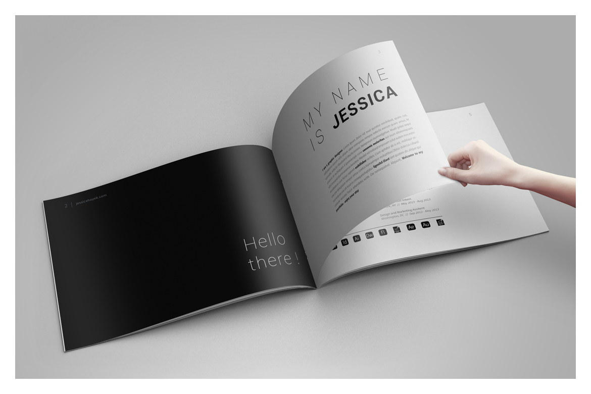 Graphic Design Portfolio Template