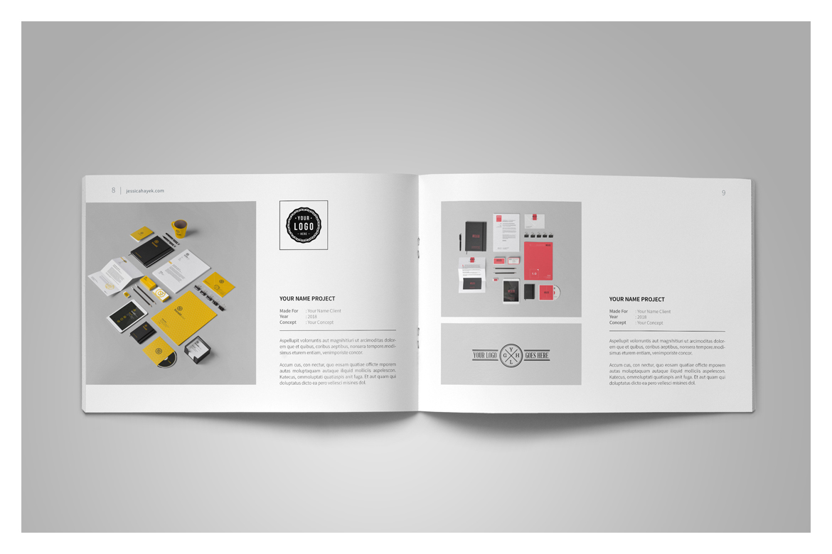 Graphic Design Portfolio Template