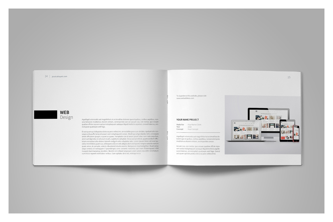 Graphic Design Portfolio Template