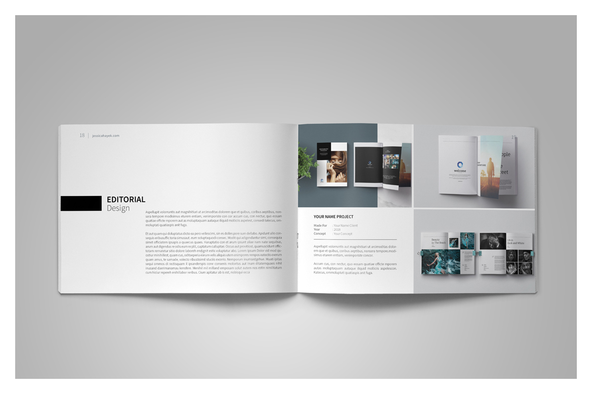 Graphic Design Portfolio Template