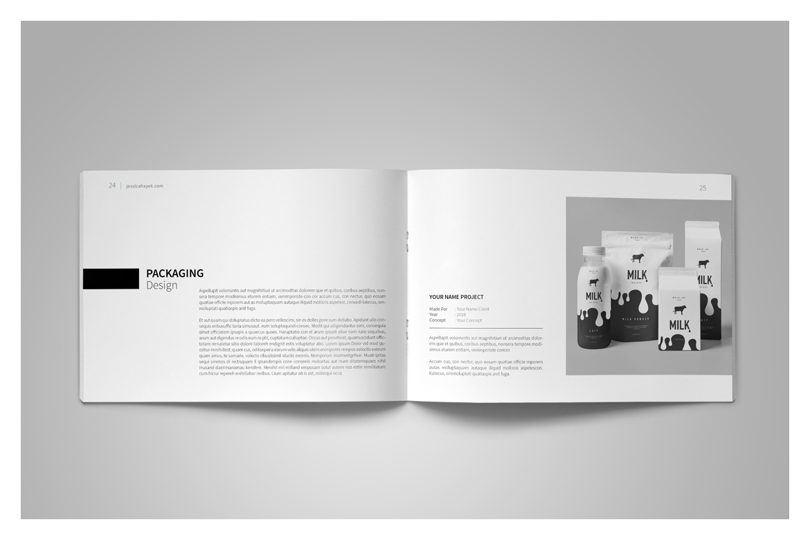 Graphic Design Portfolio Template