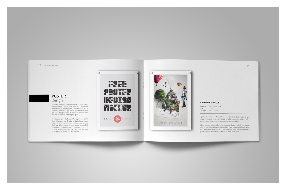 Graphic Design Portfolio Template