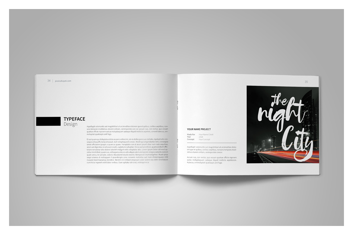 Graphic Design Portfolio Template