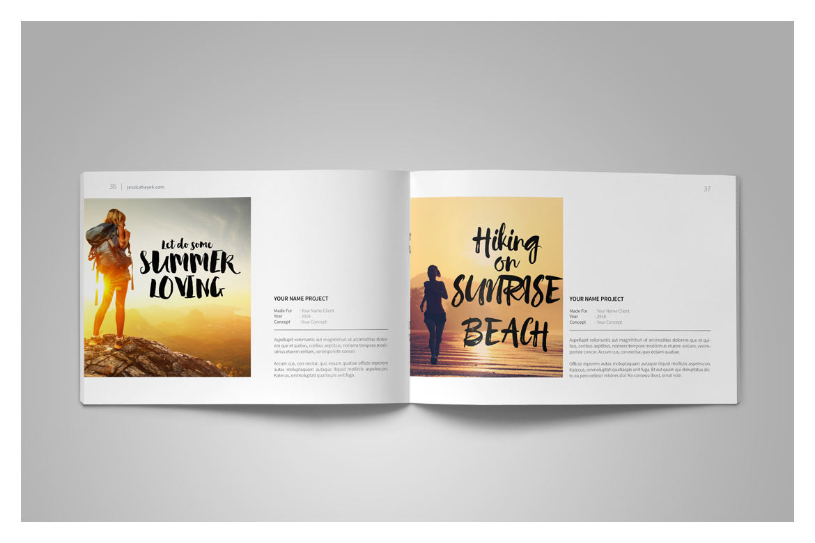 Graphic Design Portfolio Template