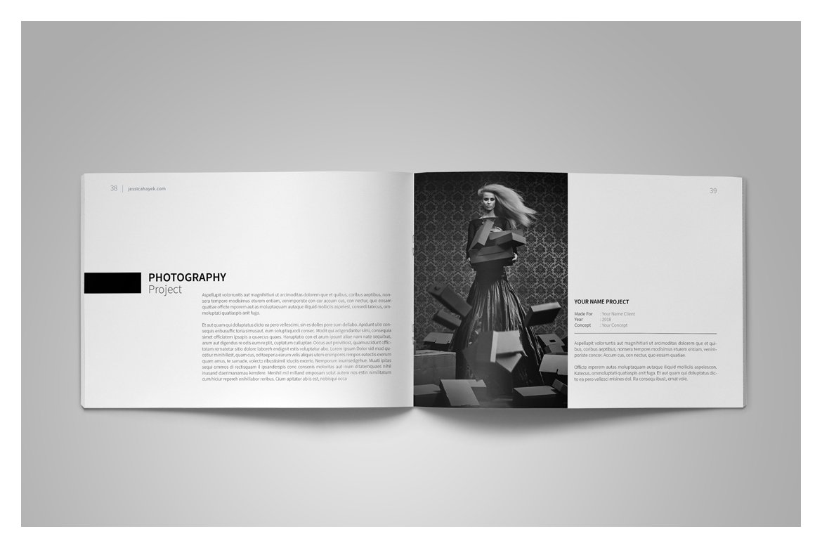 Graphic Design Portfolio Template