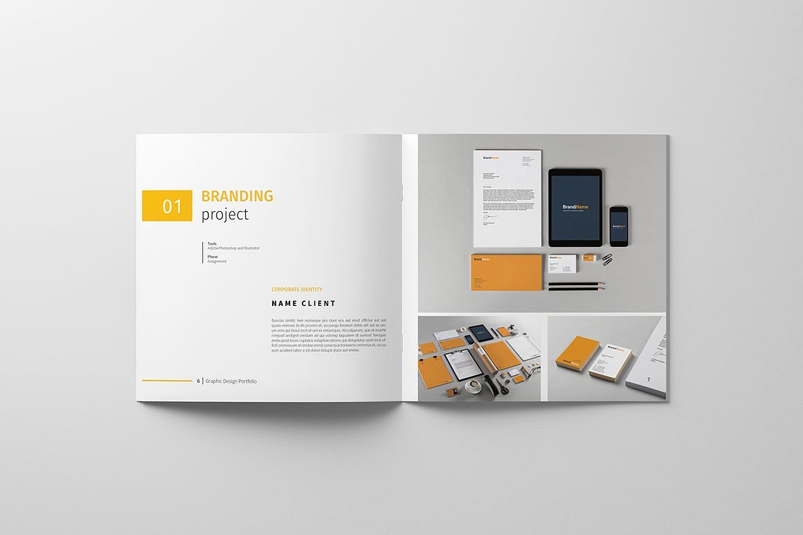 Graphic Design Portfolio Template