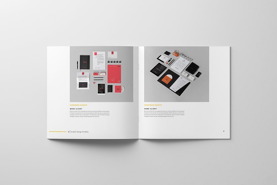 Graphic Design Portfolio Template