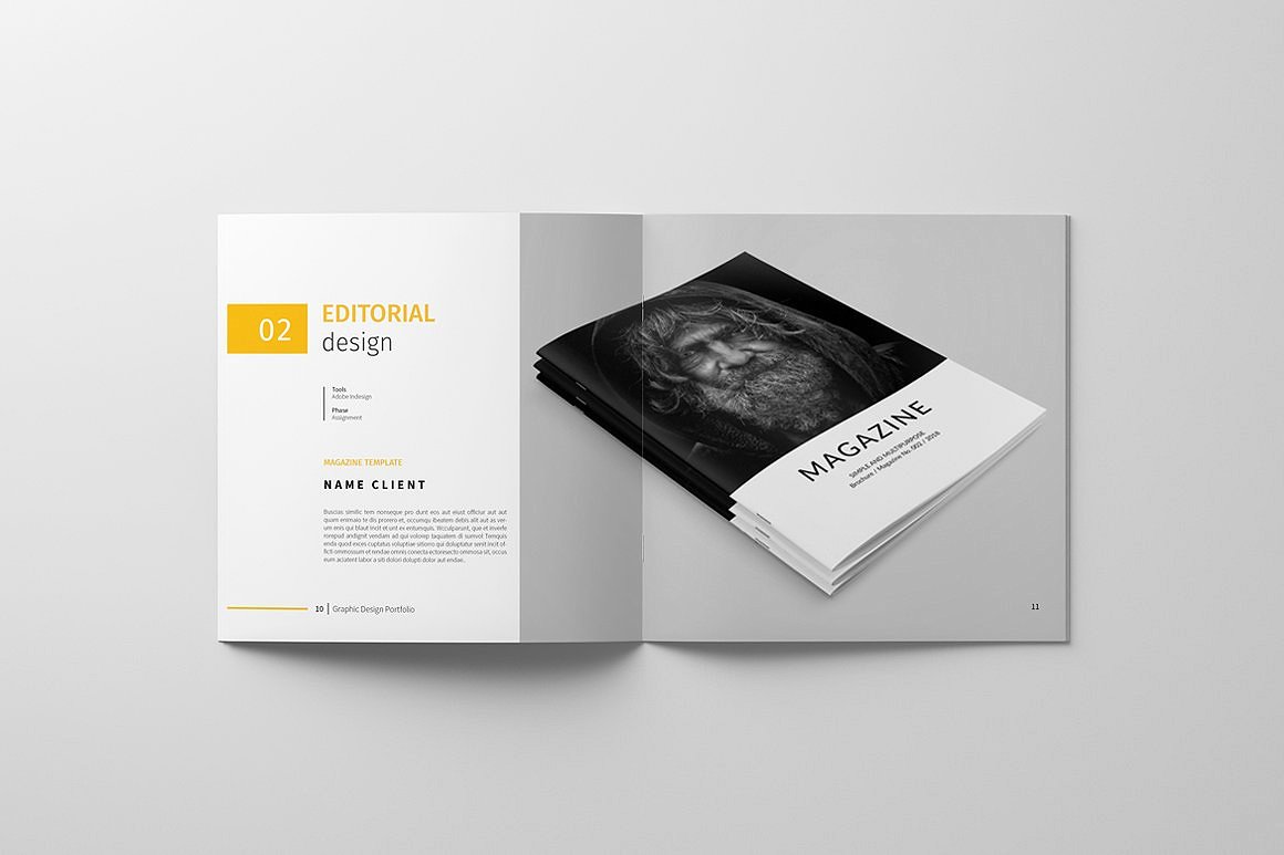 Graphic Design Portfolio Template