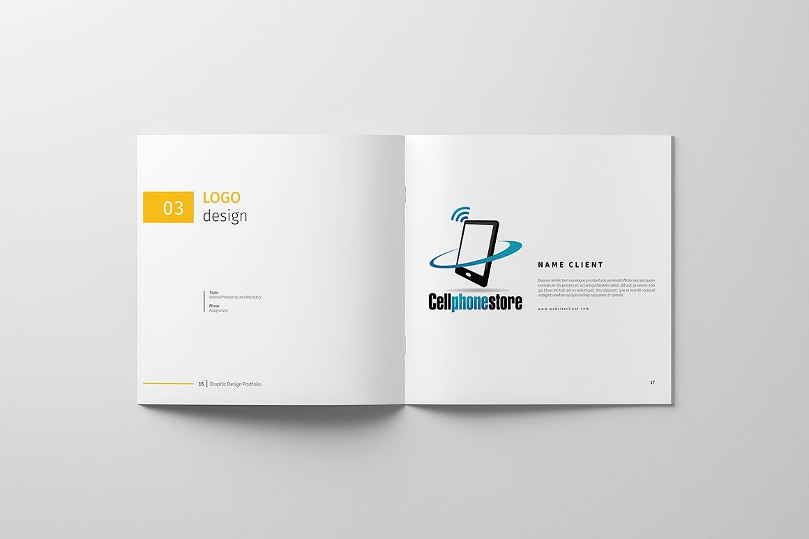 Graphic Design Portfolio Template