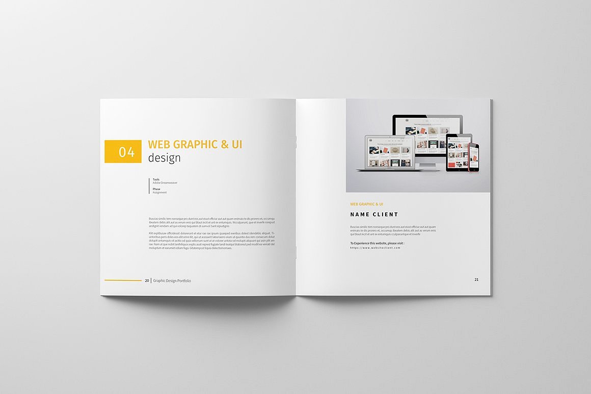 Graphic Design Portfolio Template