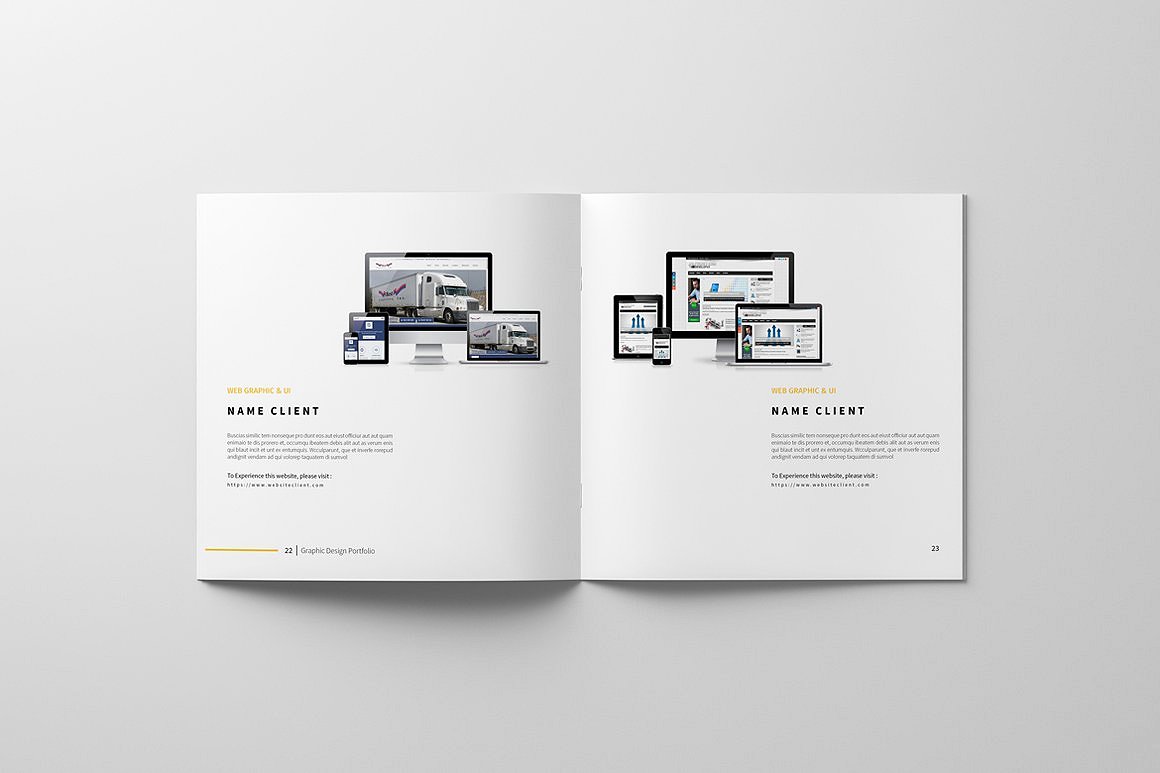 Graphic Design Portfolio Template