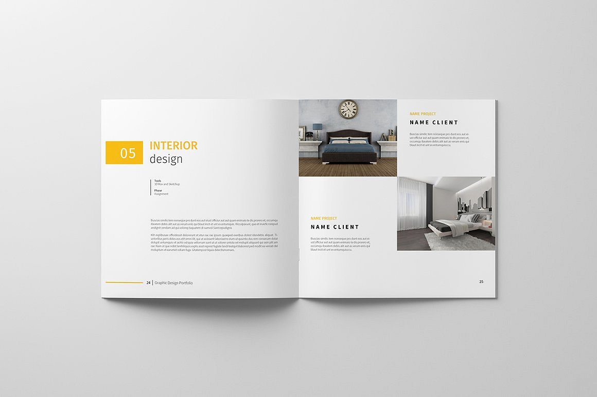 Graphic Design Portfolio Template