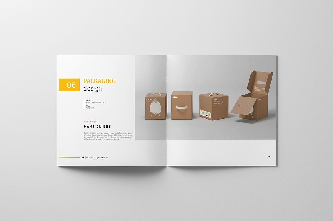 Graphic Design Portfolio Template