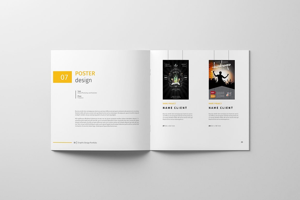 Graphic Design Portfolio Template