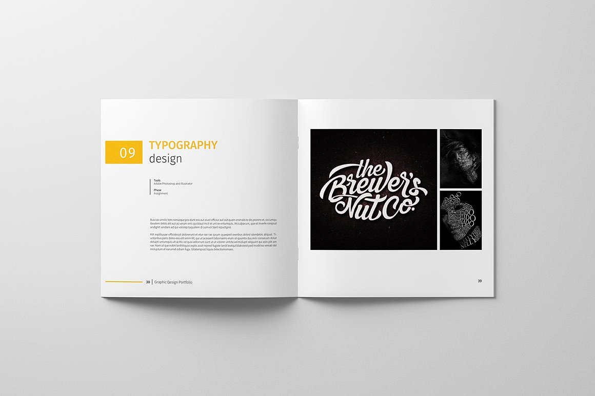 Graphic Design Portfolio Template