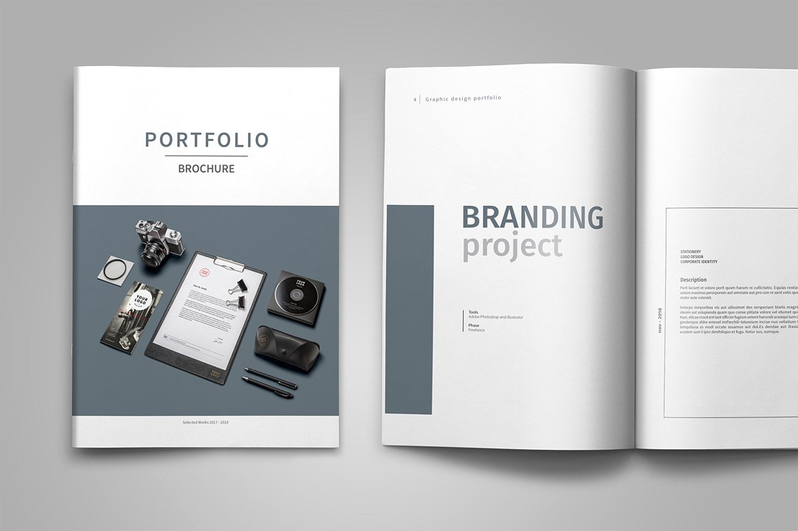 Graphic Design Portfolio Template