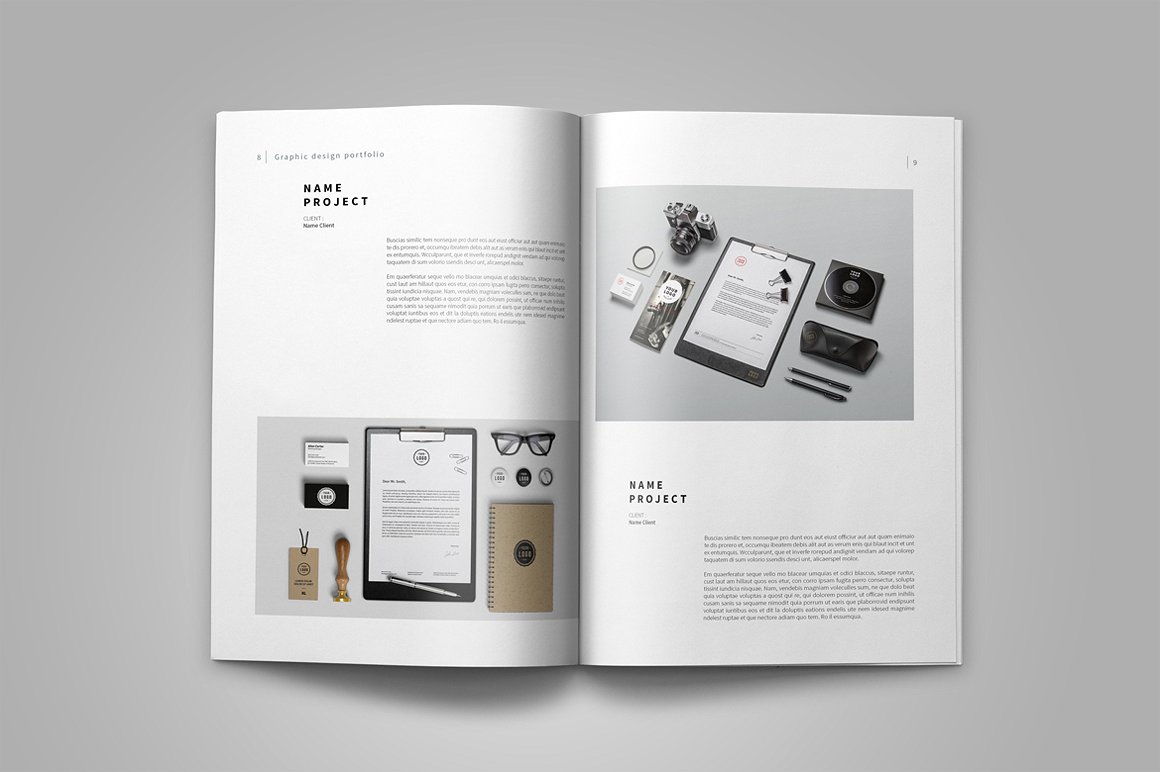 Graphic Design Portfolio Template