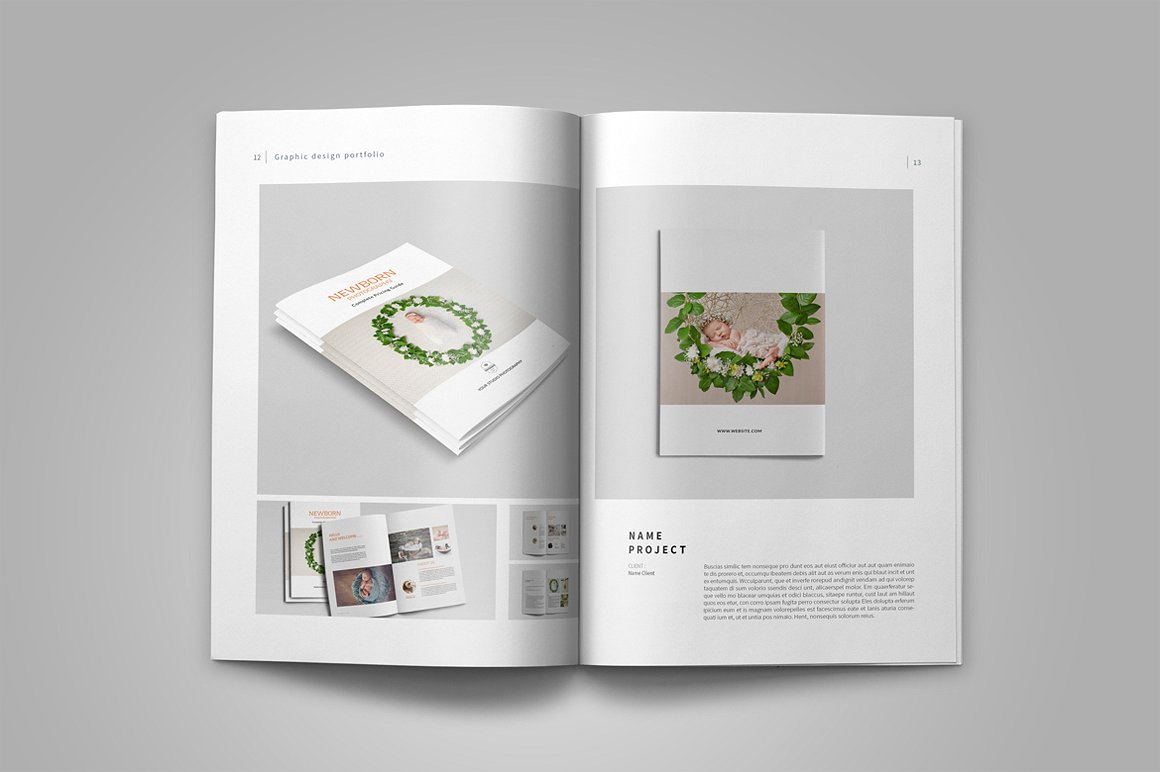 Graphic Design Portfolio Template