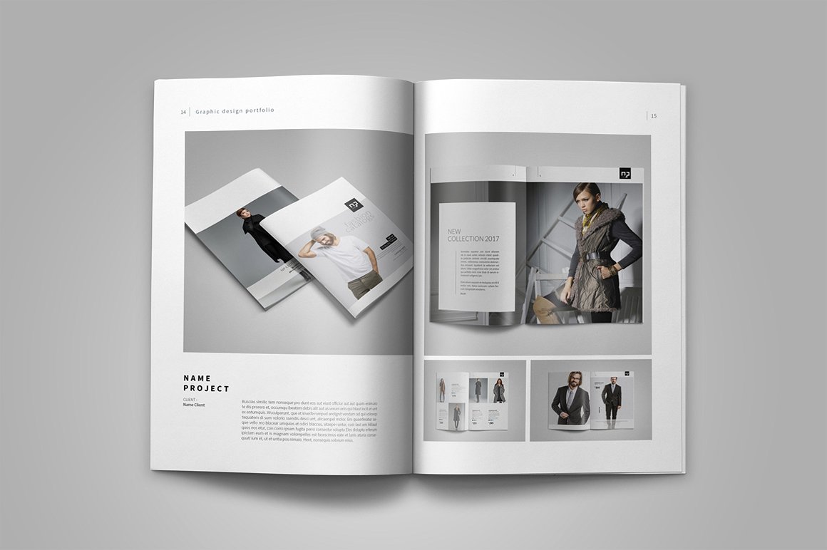 Graphic Design Portfolio Template