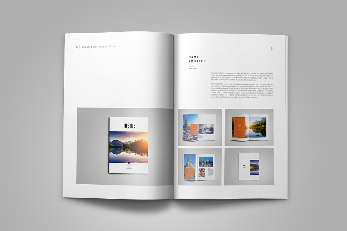 Graphic Design Portfolio Template