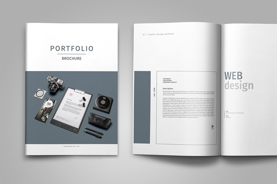 Graphic Design Portfolio Template