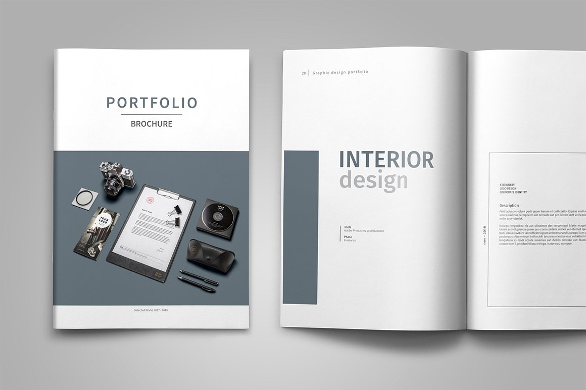 Graphic Design Portfolio Template