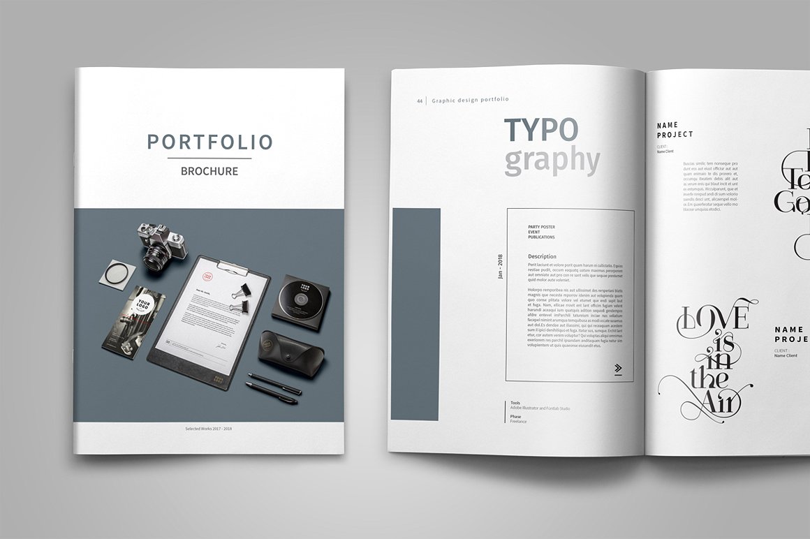 Graphic Design Portfolio Template