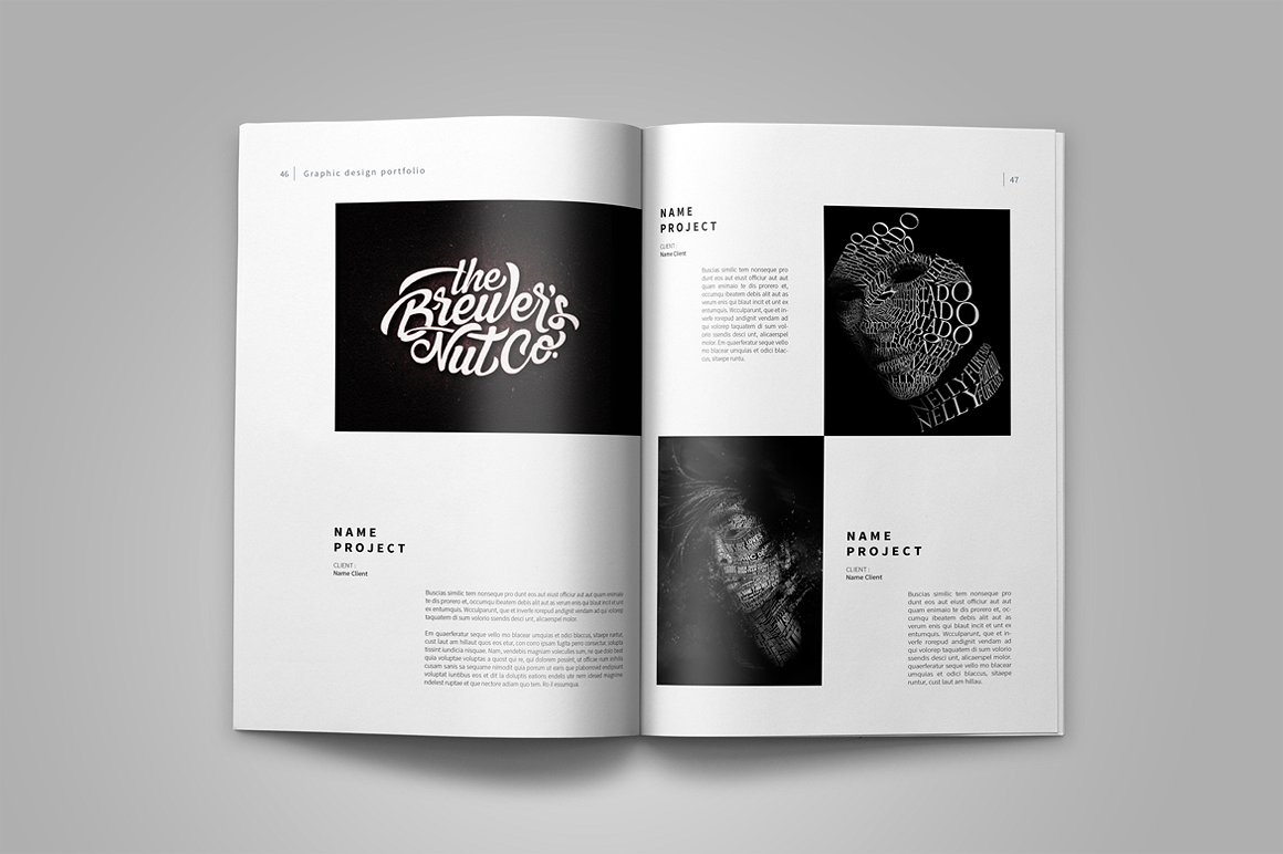 Graphic Design Portfolio Template