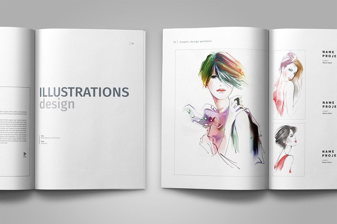 Graphic Design Portfolio Template