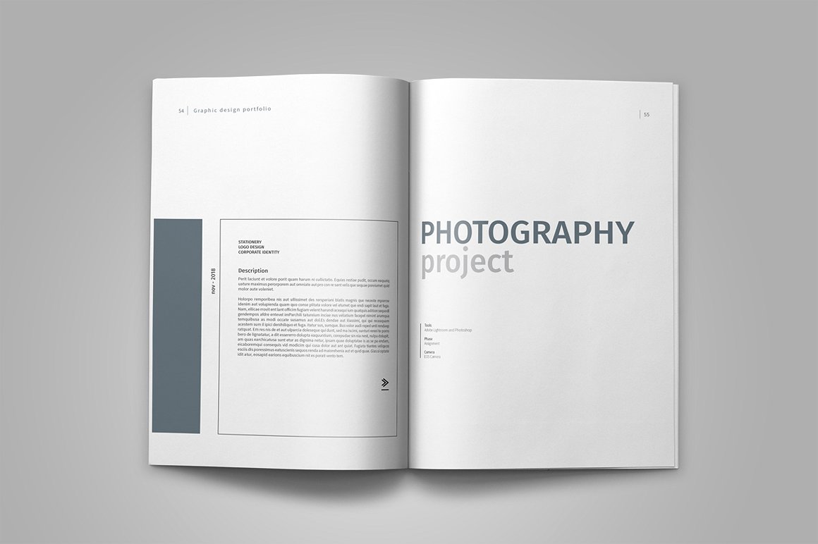 Graphic Design Portfolio Template