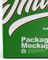 Carton Package Mockup