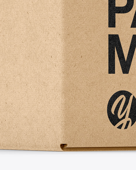 Kraft Box Mockup