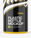 Glossy Plastic Bottle Mockup Glossy Plastic Bottle Mockup