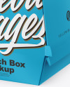 Matte Lunch Box Mockup