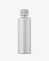 Matte Plastic Bottle Mockup