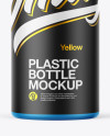 Matte Plastic Bottle Mockup