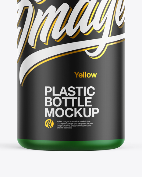 Matte Sport Bottle Mockup