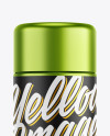 Metallic Sport Bottle Mockup