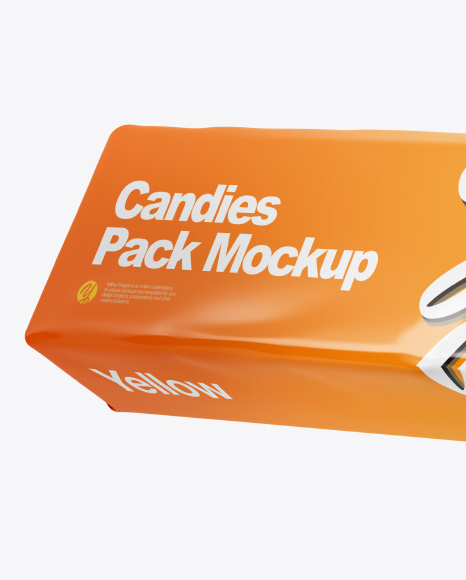 Candies Pack Mockup Candies Pack Mockup