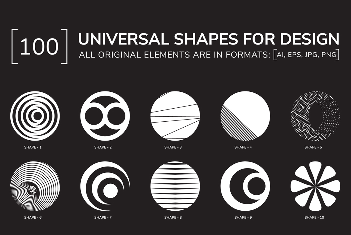 100 Geometric Shapes. Part 2 100 Geometric Shapes. Part 2