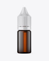 10ml Amber Glass Dropper Bottle Mockup