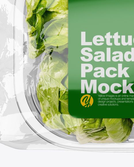 Salad Pack Mockup Salad Pack Mockup